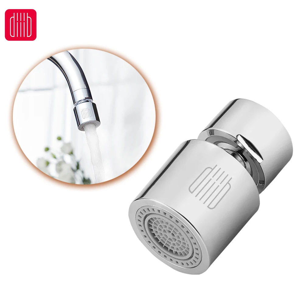 

Diiib Kitchen Faucet Aerator Water Tap Nozzle Bubbler Water Saving Filter Kitchen Water Splashproof 360 Degree Dual Modes