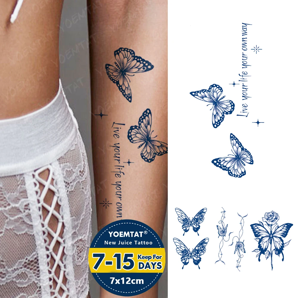 Butterfly Juice Ink para homens e mulheres
