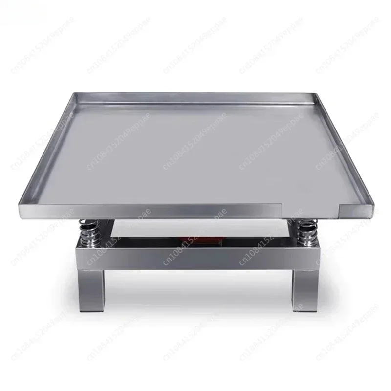 50x50CM Concrete Vibrating Table Vibration Test Bench Test Block Vibration Platform Stainless Steel Mini Vibration Table 220V