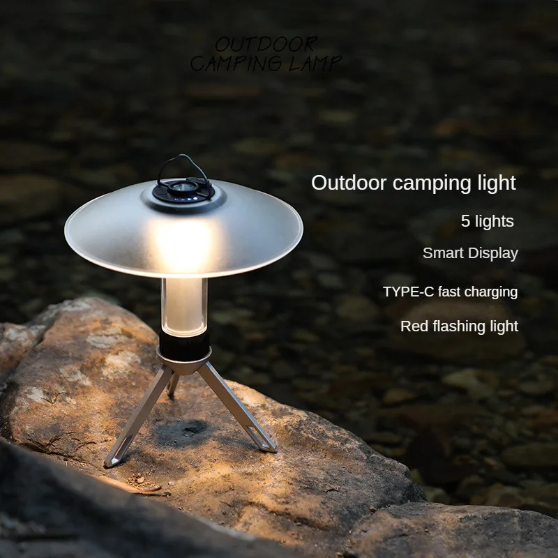 

Camping Light LED Lighting Outdoor Camping Atmosphere Light Portable Flashlight Lighthouse Portable Lighting Lanterns Camp Light