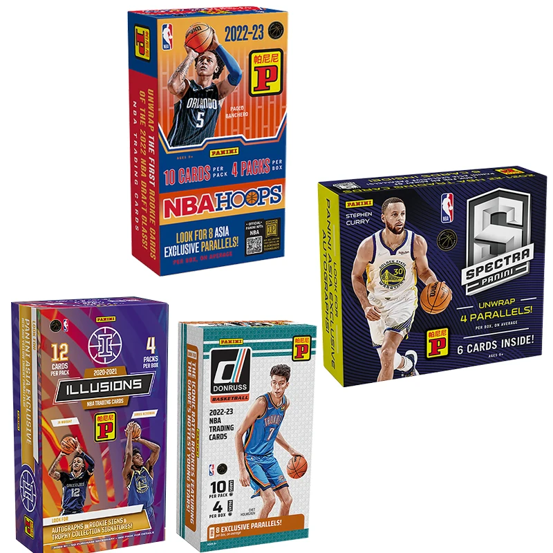 pannini 2020~2023 Hoops Donruss rare basketball star Sign game toys Collection card box Asian version Christmas birthday gift