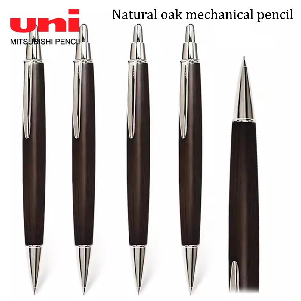 Japan UNIPURE MALT Oak Rod Mechanical Pencil M5-2005 Business Pencil 0.5mm Art Stationery Office Accessories Back To School