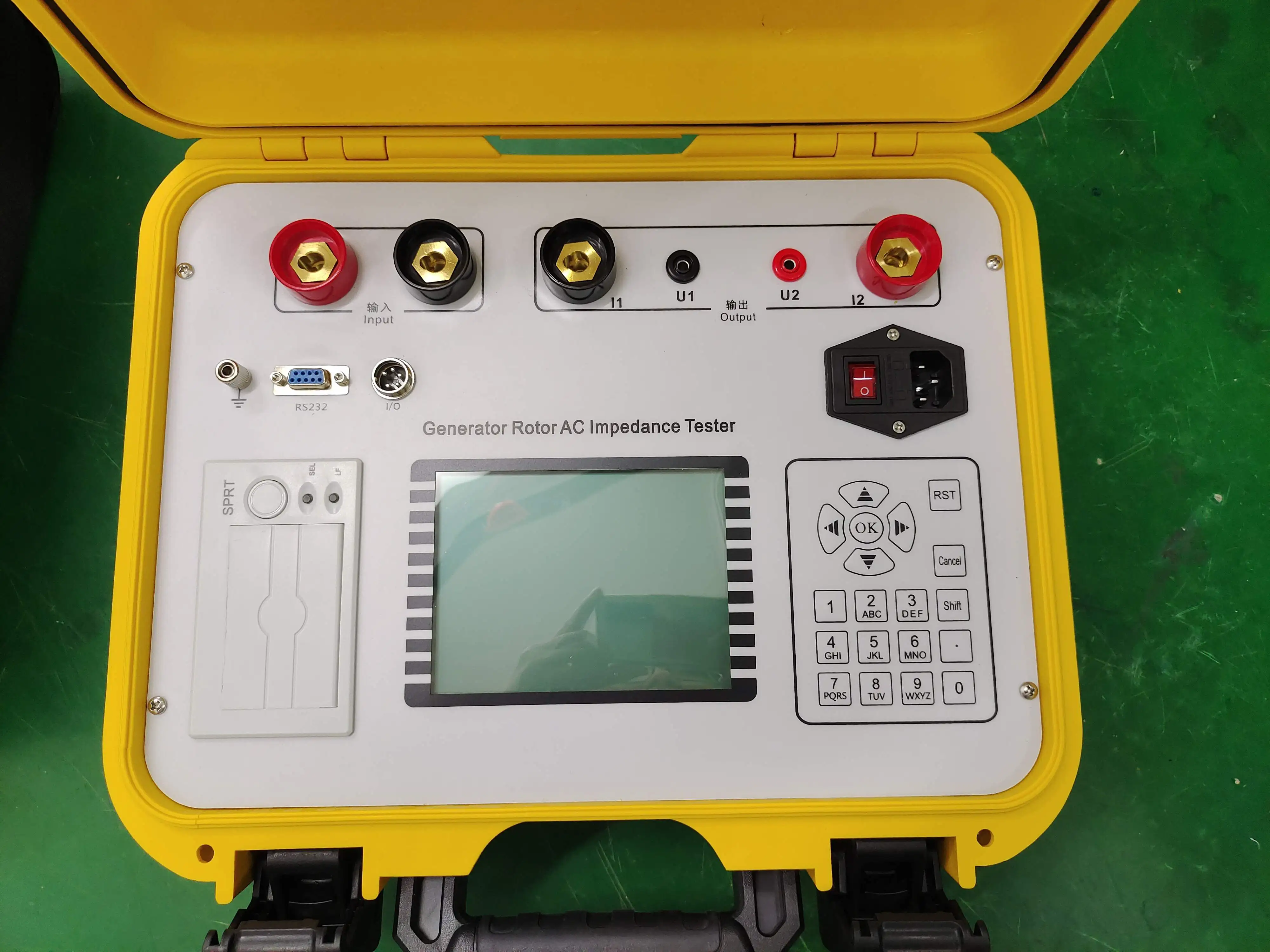 Generator Rotor AC Impedanz Tester Elektrische Rotor Wicklung Messung