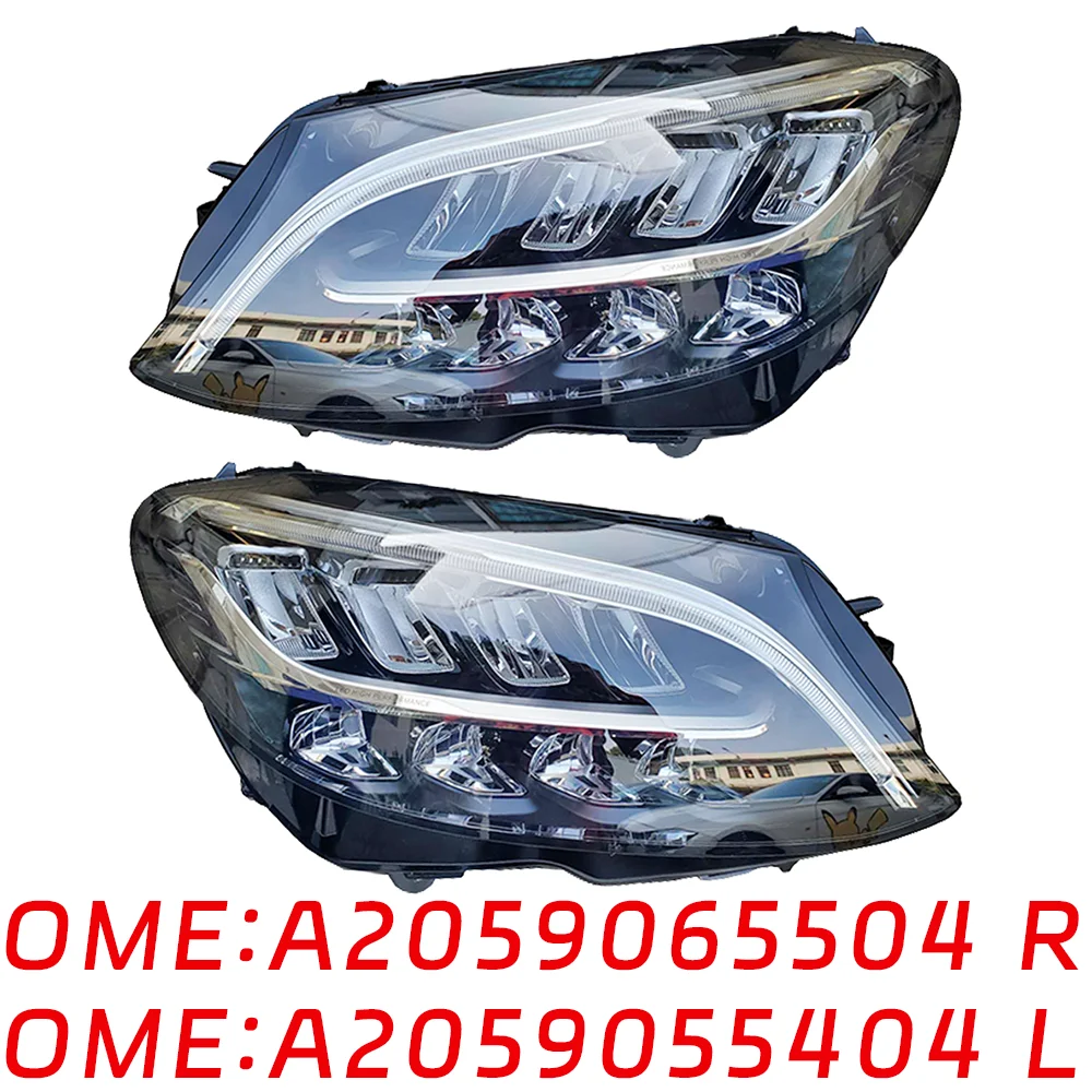 

Suitable for Mercedes Benz W205 C350 C400 C63 headlights Hernia lamp A2059065404 A2059065504 A2059066204 A2059066304 auto parts