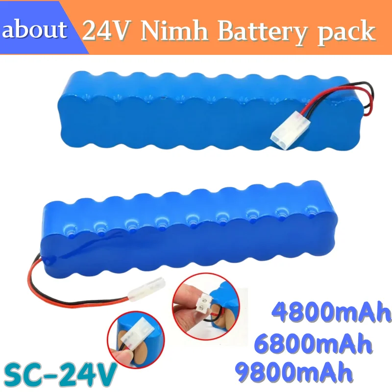 

NEW 6800mAh for Rowenta 24V NiMH Battery Pack CD Vacuum Cleaner Besen Air Force Extreme RH8771WS RH877501 RH8779 RH8770 RH877901