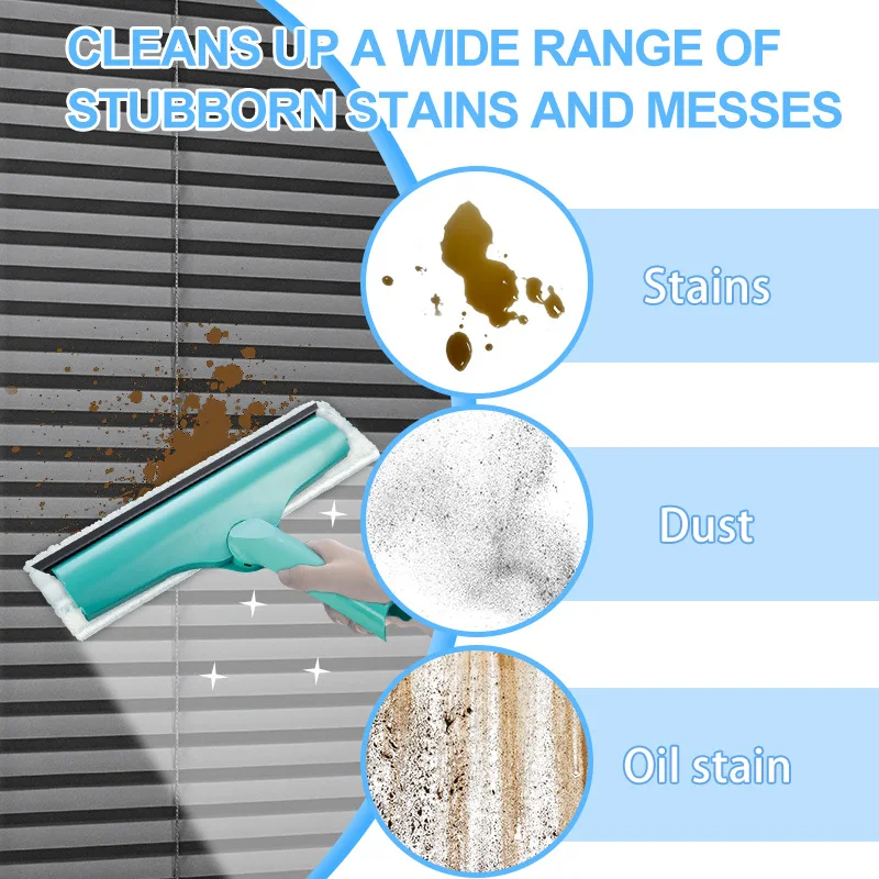 3PCS Wet & Dry Window Cleaning Cloths Microfiber Cleaner Replacement Cloths Compatible with Leifheit