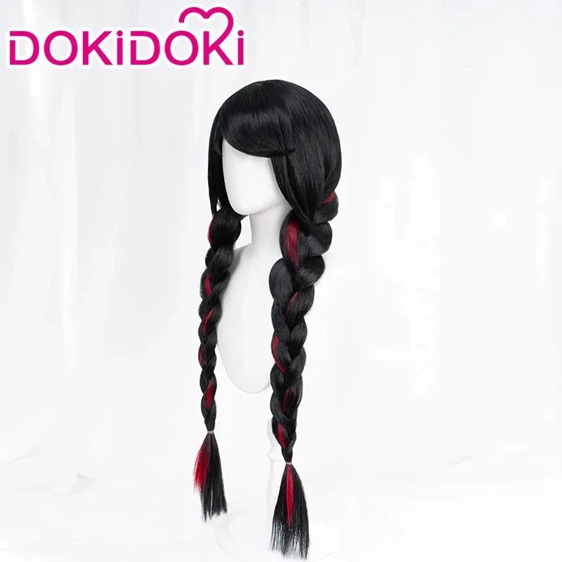 

A;3\v,7'd/IN STOCK Game 3 Cosplay DokiDoki Bayonetta Wig Long Double Braids Heat Resistantx;4'v\7,h/
