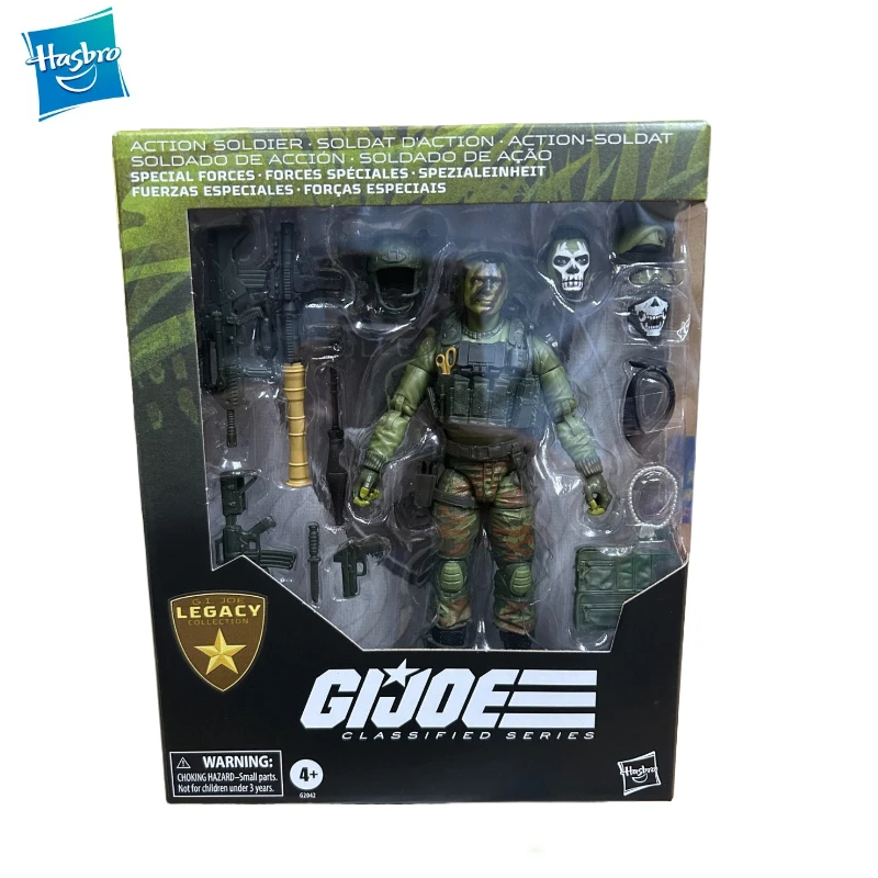 

New Original Hasbro G.I. Joe Classified Series Skeleton Soldier Action Figure Model Gift Toys