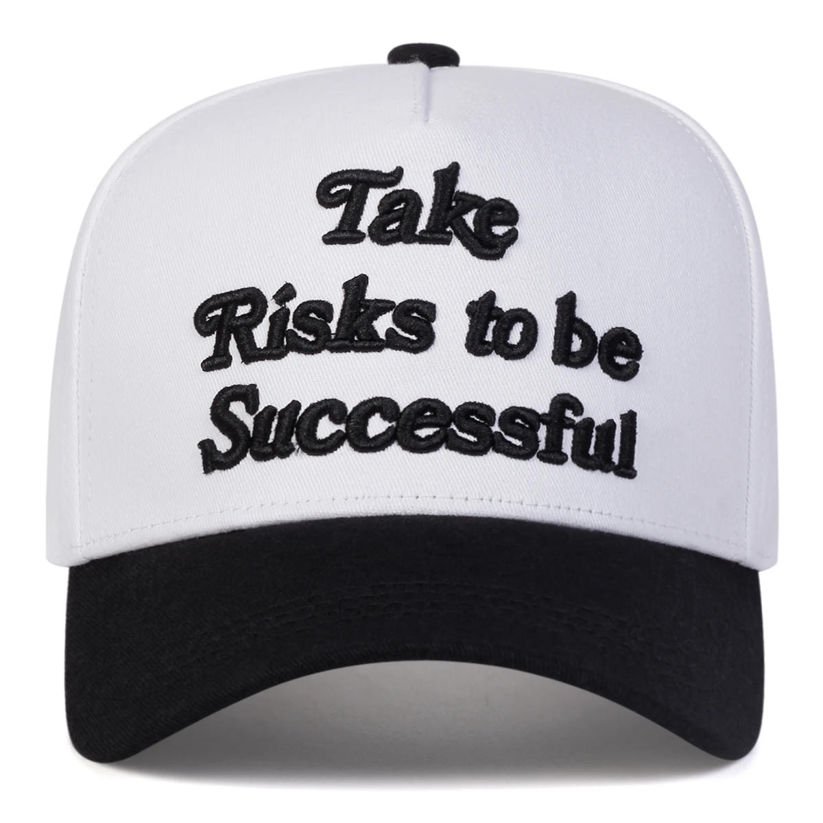 Unisex Take Risks To Be Successful Embroidery Baseball Caps Spring Autumn Outdoor Adjustable Casual Hats Sunscreen Hat