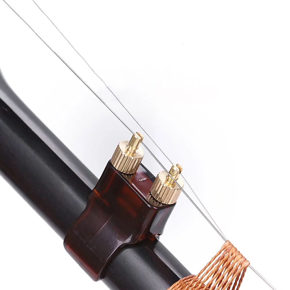 

3pcs String Adjusters H62 Brass ABS Plastic Steel Core Disassembleable Erhu Multifunctional Accessories Stable