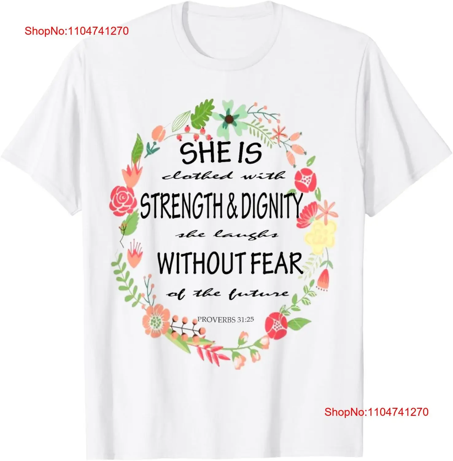 Elle est habillée avec les proverbes de dignité de force 31 25 t-shirt vintage lavé étiré homme graphique élégant mode unisexe