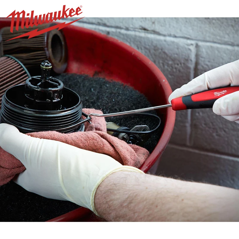 Milwaukee 8-Piece Hook Picking Set, Different Angle Hook Picking and Pulling, Professional Manual Tool 4932480569/48-22-9218