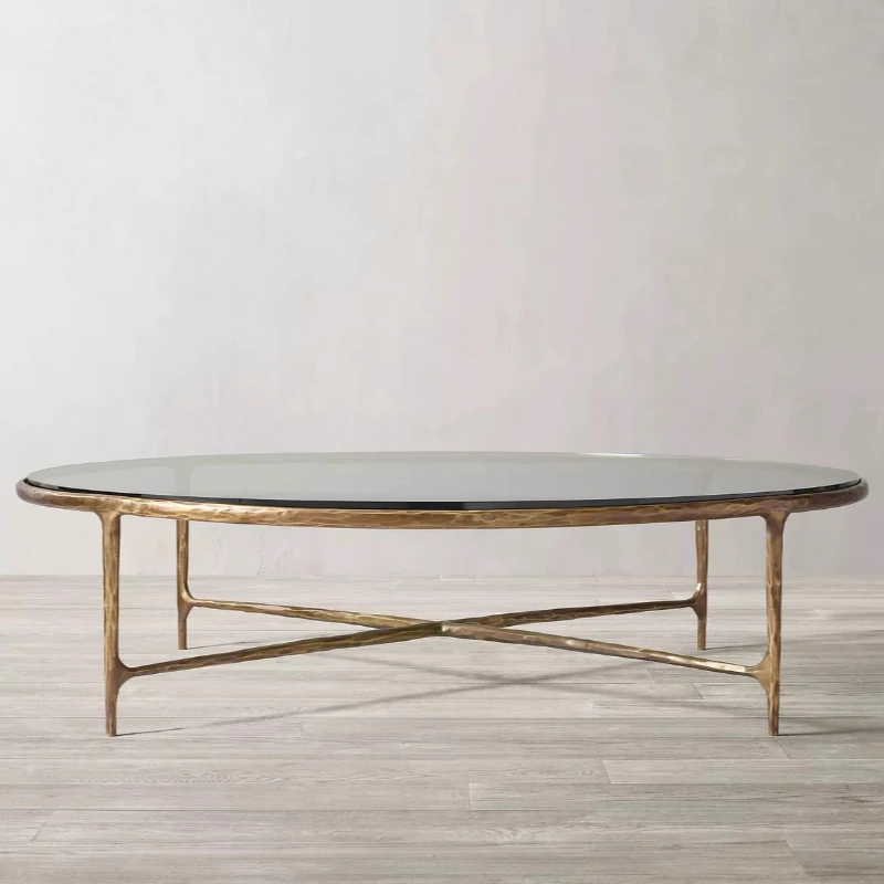 

American-style Coffee Tables Light Luxury Sense Sophistication Coffee Tables Simple Living Room Furniture Stolik Kawowy YSCJ