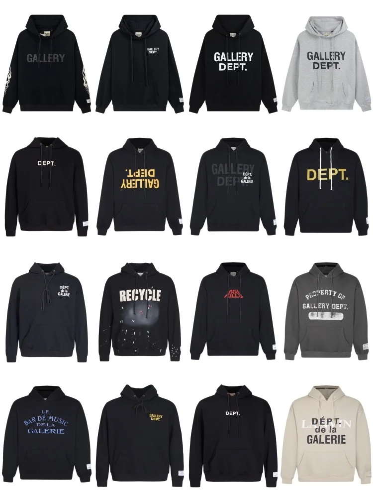 

American Sle Long Sve Hoodie Women's Couple Clothes High Street Autumn Winter Casual Comfortable Breathable Streetwear