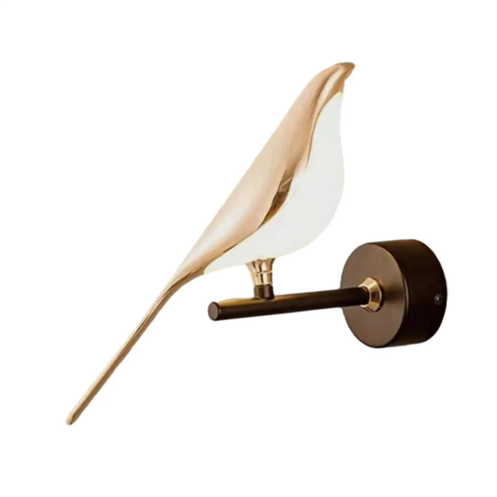 Wall Lamp LED Inside Bird Sconce Acrylic Lampshade Adjustable Decorative Wall Lamps for Bedroom Entryway Stairs
