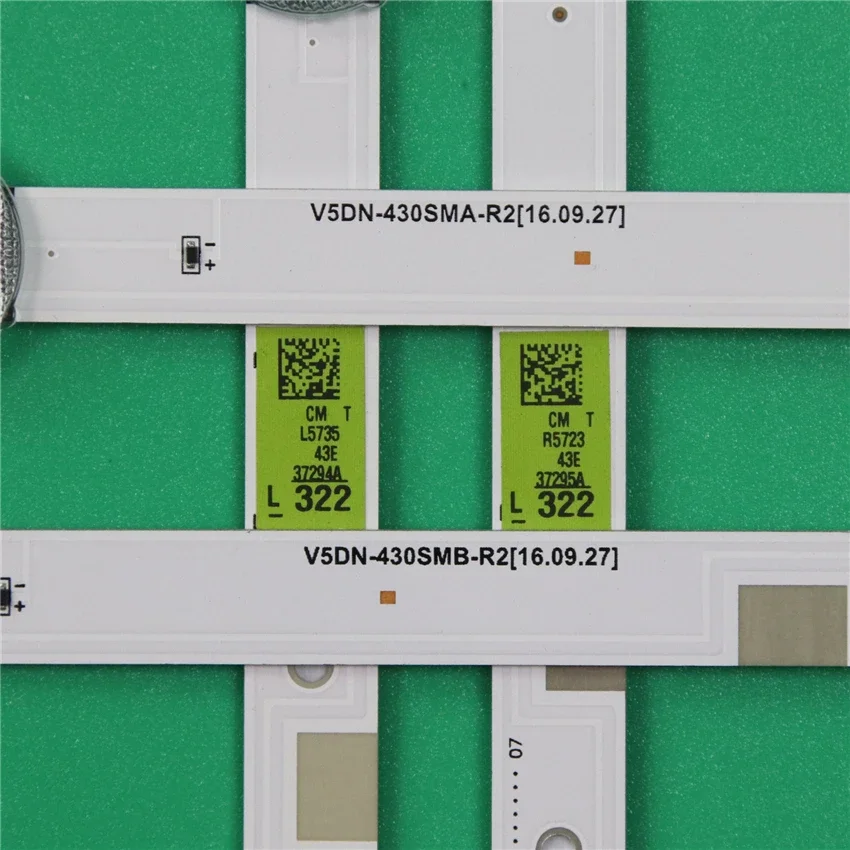 TV LED 밴드 어레이 삼성 UE43J5000AU UE43J5200AU UN43J5300AF UN43M5300AF TV LED 바 백라이트 스트립 V5DN-430SMA 라인 테이프