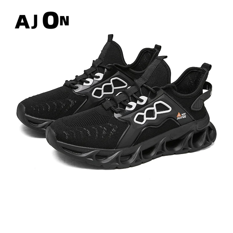 

Men's casual sports shoes breathable lightweight non-slip shoes outdoor running fly woven men's shoes Tenis sports jogging shoes