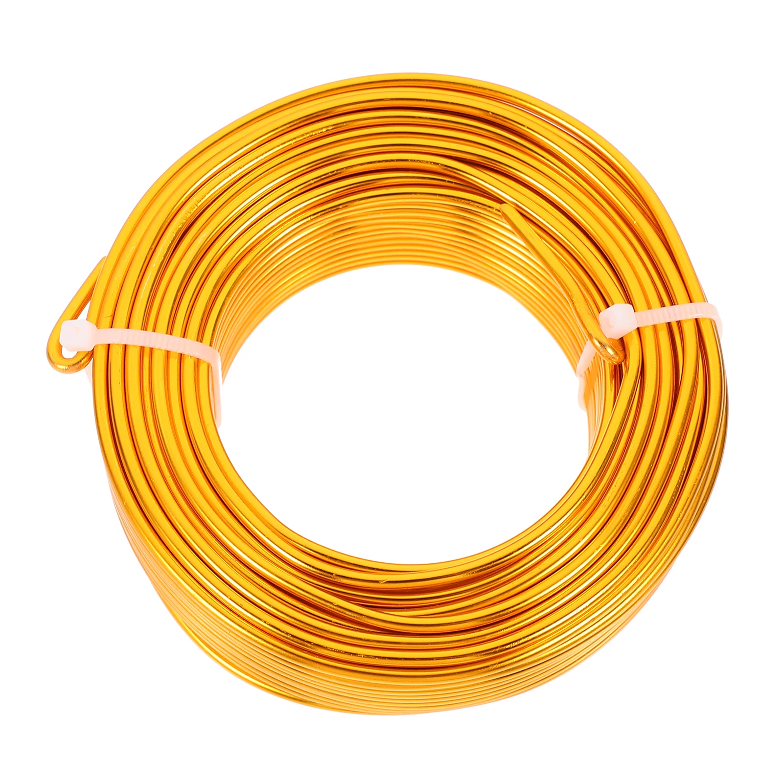 

The Wire Color Aluminum Steel Handmade Diy Bendable Jewelry Making Supplies Crafts Handcrafting Twisting Golden Metal