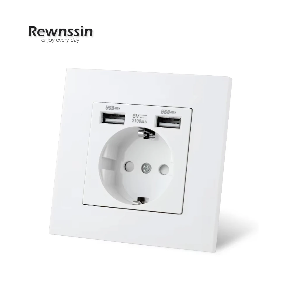 S-Series DIY  Function Components Free Combination Wall Power Socket USB Light Switch C-Type RJ45 TV Antenna Audio Module