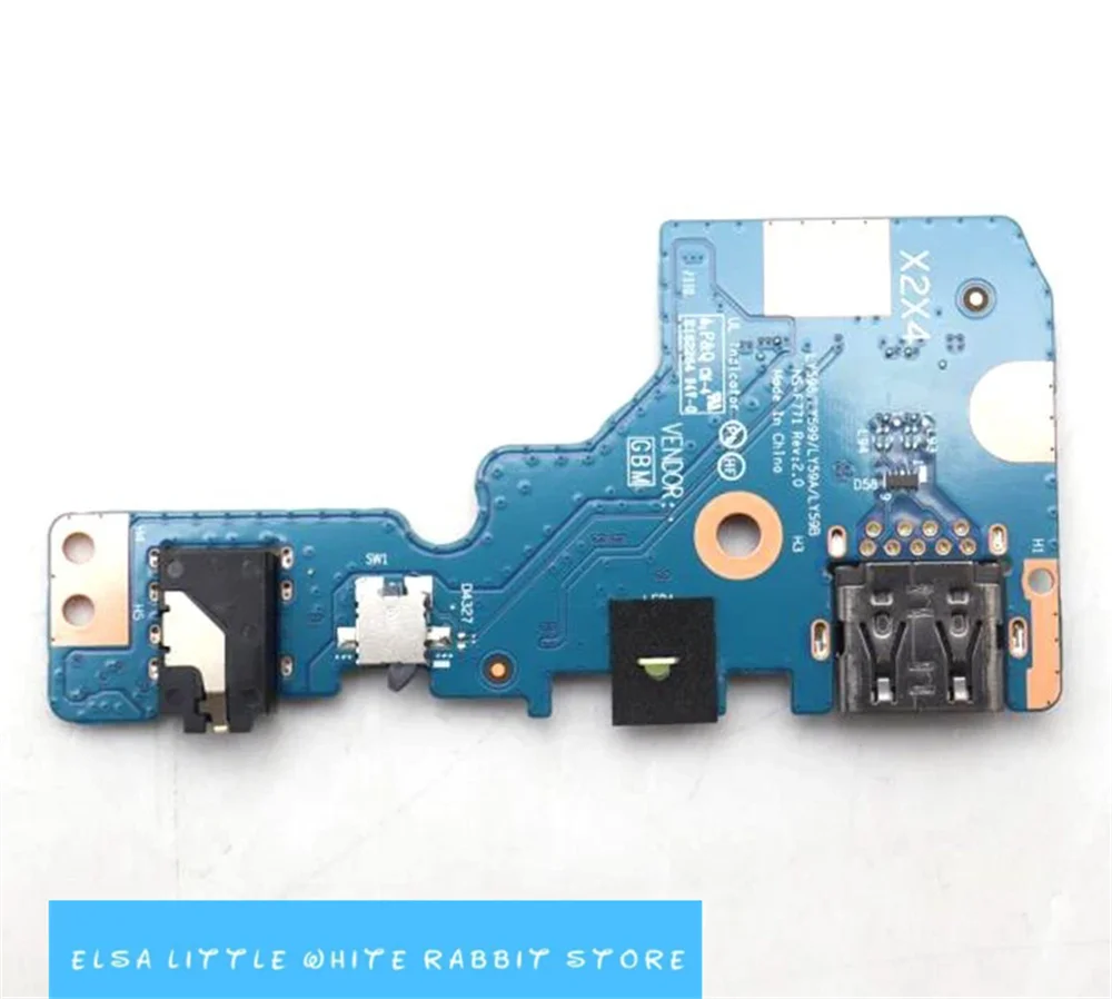 FOR  For Lenovo Legion 5 15ARP8 15APH9 83EF Laptop USB AUDIO Board 5C50S25600 NS-F771