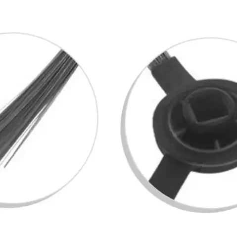 6pcs/set Side Brush For Cecotec For Conga Animal X 08604 Robot Vacuum Cleaner Parts Home Floor Sweeper Accessories