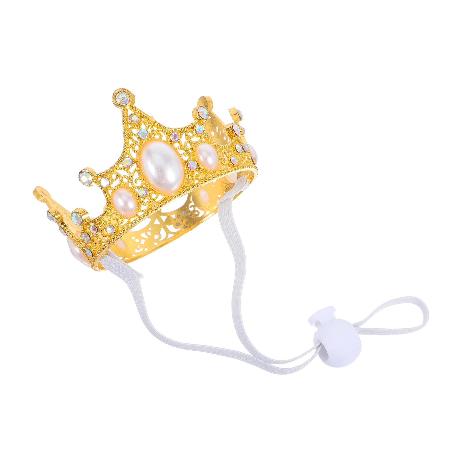 

Pet Crown Headband Golden Alloy Adjustable For Cats Dogs Birthday Wedding Party Photo Prop Dog Hat Puppy Crown Kitten