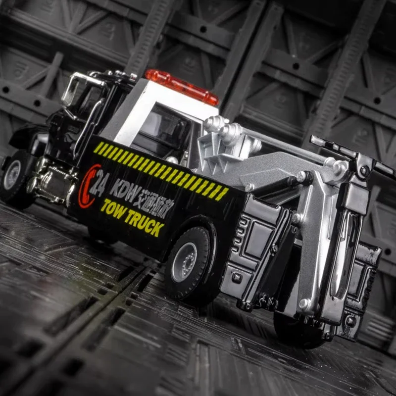 Nieuwe Legering Verkeer Road Rescue Auto Model Simulatie Diecast Metaal Techniek Trailer Truck Wrecker Kraan Auto Model Speelgoed Gift
