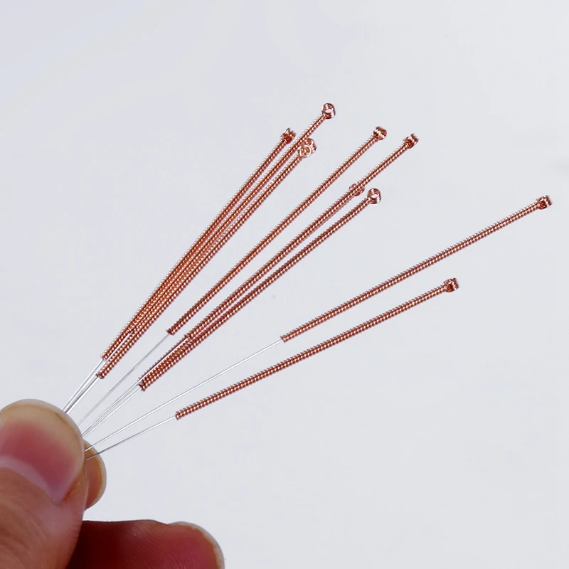 100 Copper handle Acupuncture Needl Hwato Disposable Sterile Chinese Acupuncture Needles Therapy Face Multi Size Wholesale