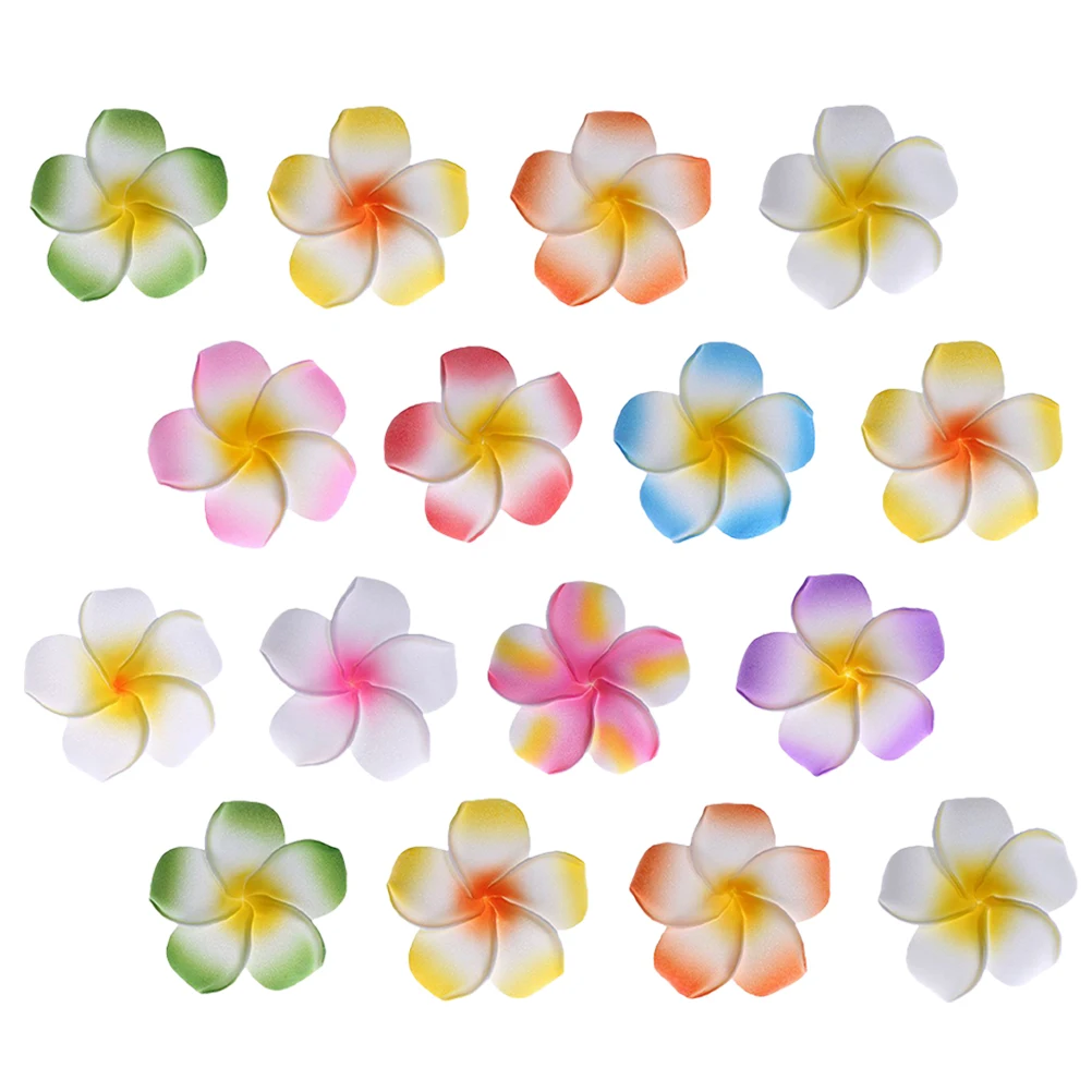 16 pçs presilhas florais praia festa grampos de cabelo verão acessórios para o cabelo decorativo flor clipe feminino flores de cabelo