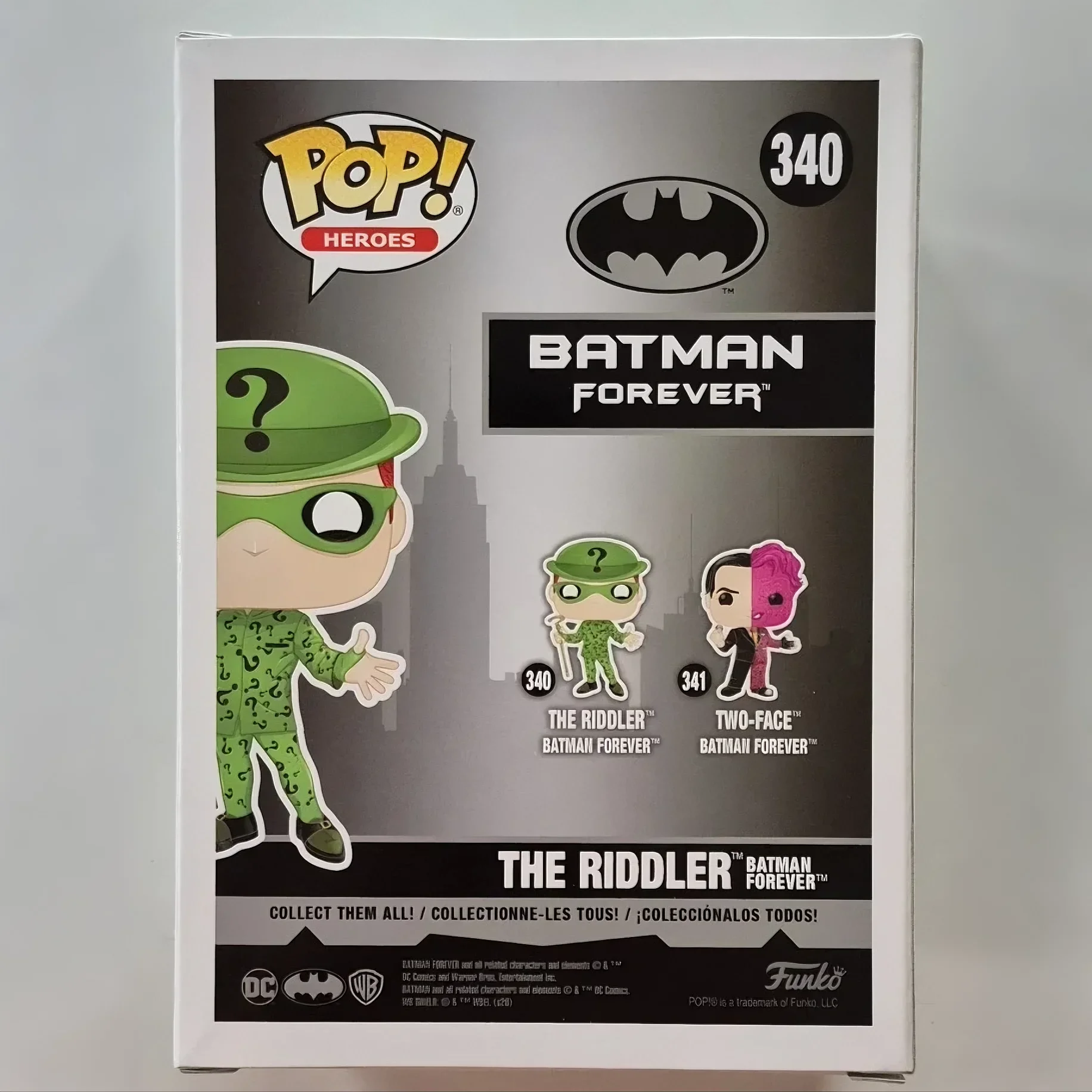 Batman Forever The Riddler #340 Figurine Funko Pop DC Comics Figures Limited Edition Vinyl Figure Collect Decoration Model Toy G - Image 4