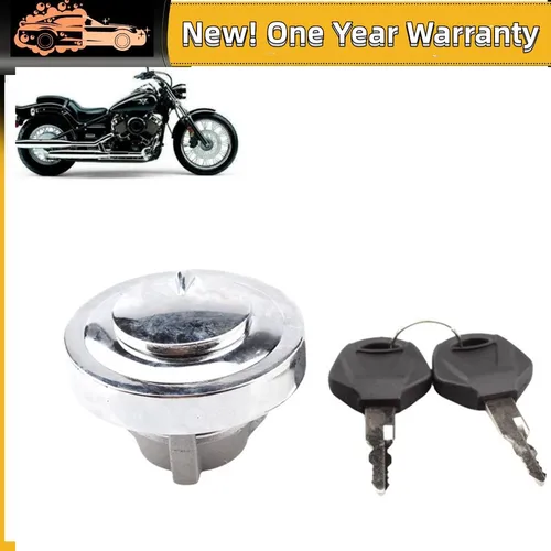 Tapa de depósito de combustible para motocicleta Yamaha Drag Star Vstar XVS V-STAR, 650, 950, 1100, 1998-2017, con 2 llaves