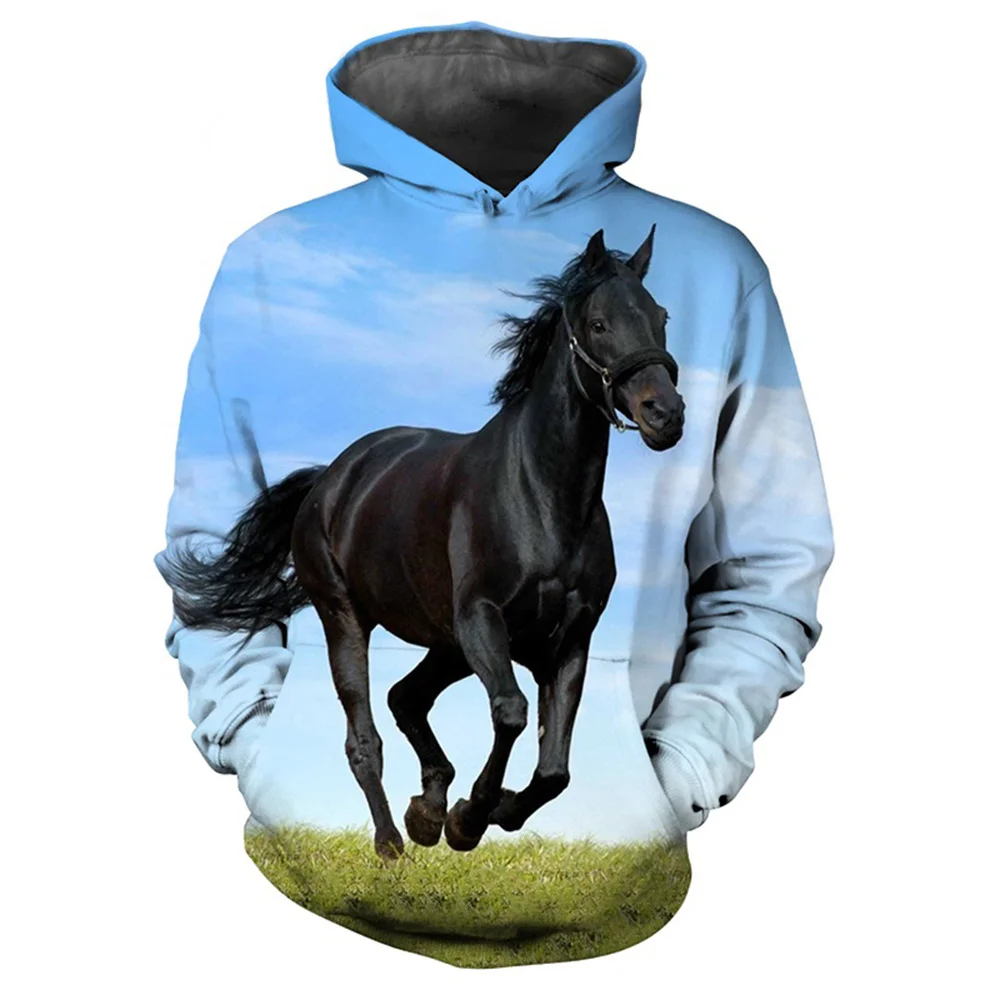 

Horse Animal 3D Print Hoodie Men Women Casual Streetwear Hip Hop Hoodies Oversized Pullover Hooded Sweatshirts Kid Tops Clothing