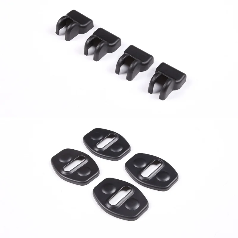 For 2022 Ford Maverick door limiter cover car ABS interior accessories door lock cover anti-abnormal sound and anti-rust 5