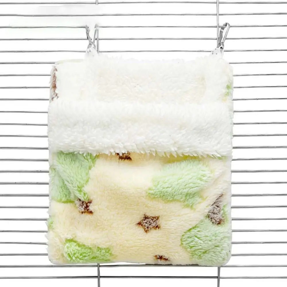 

Star Pattern Sugar Gliders Sleeping Pouch Soft Warm Hamster Plush Hammock Pet Swing Bag Comfortable Rat Sleeping Bag