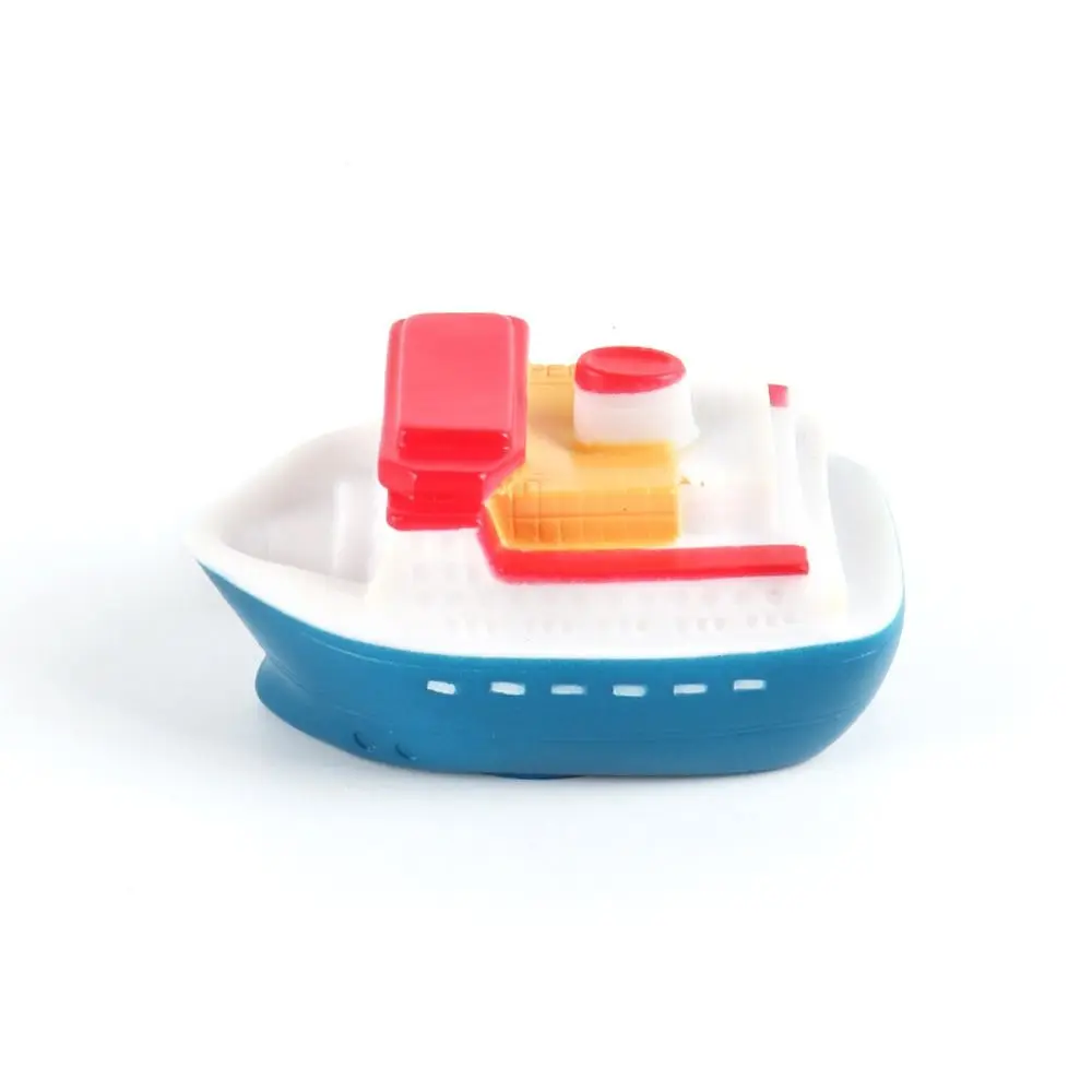 Funny Gifts Boat Plane Baby Bath Float Squeeze Transportation Swimming Water PVC Water Spray Bathing Water Play