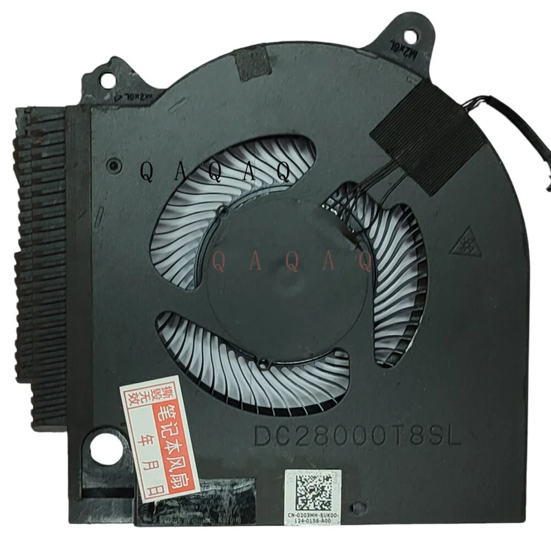 

QA NEW Cooler Radiator GPU Cooling Fan for DELL G15 5510 5511 5515 Fa
