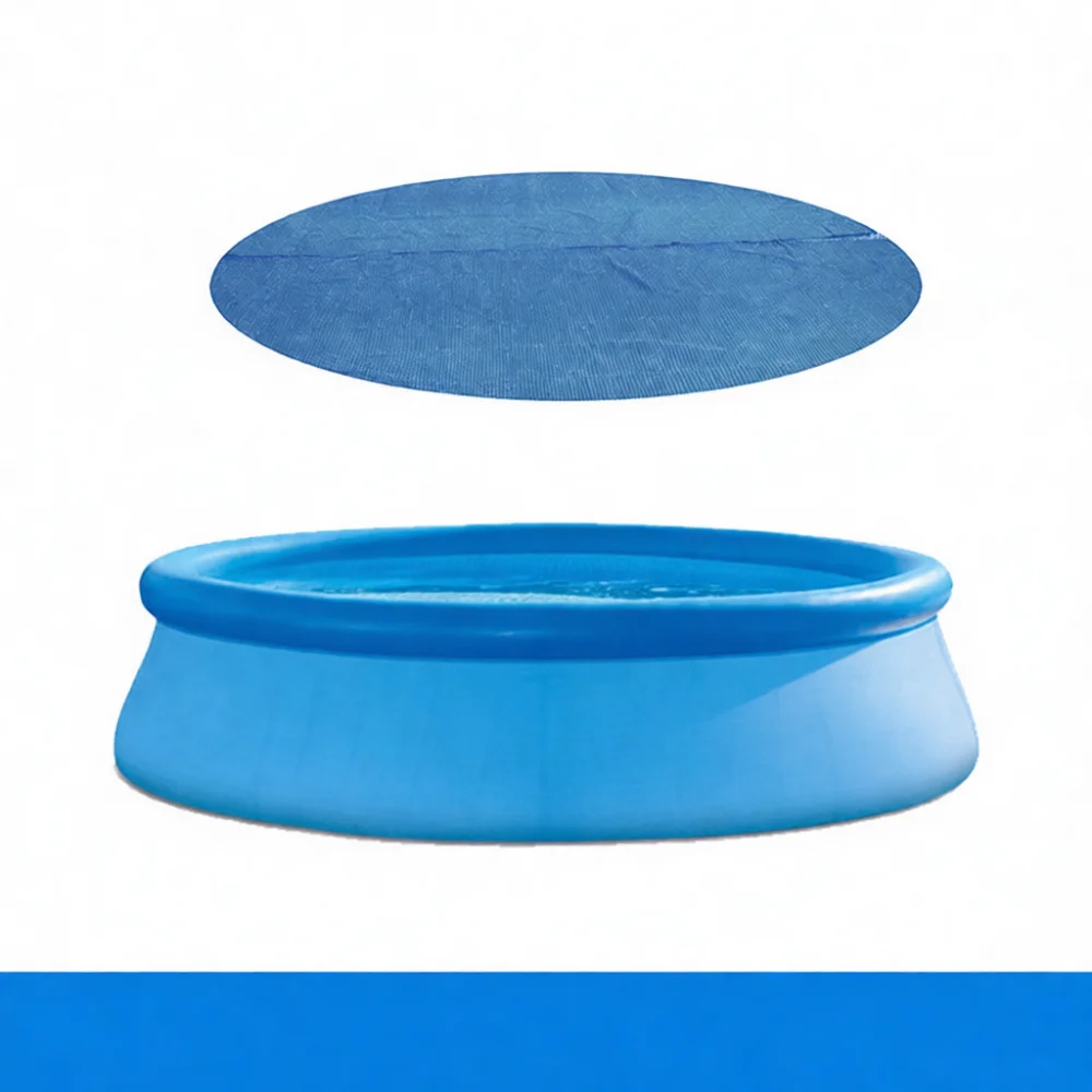 Heavy Duty Solar Pool Blanket PE Thermal Cover Insulation Film Dustproof Shield For Backyard Swimming Spa Bath Tubs
