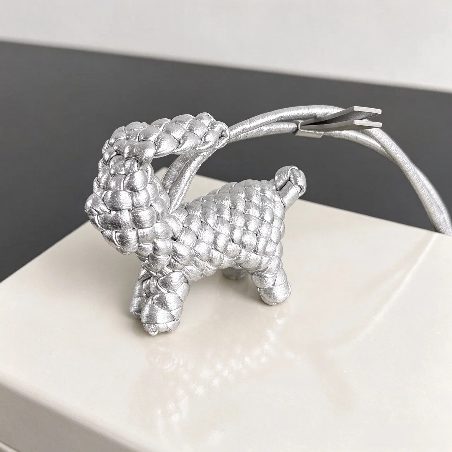 Hot-selling Handmade Rabbit Bag Charm Stylish and Versatile Luggage Ornament Decoration Playful Car Pendant Holiday Gift