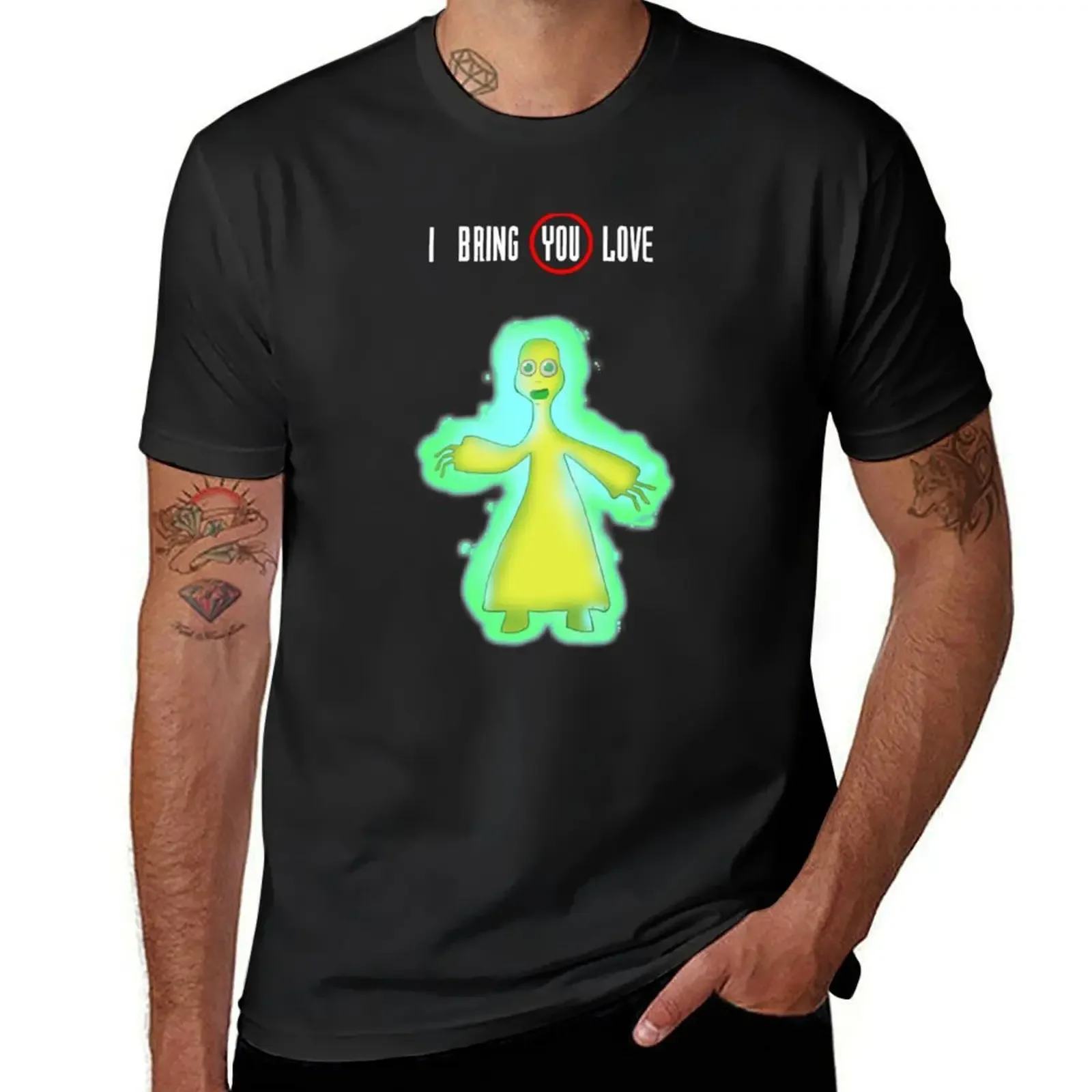 

I Bring You Love T-Shirt shirts graphic tee oversized t shirt anime figures Men's t shirts