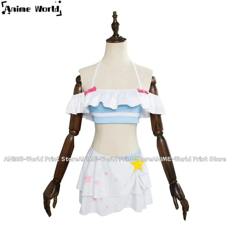 

《Custom Size》Anime Fate Extella Link Astorfo Sailor Swimsuit Cospaly Costumex;3,v'6.f;9,