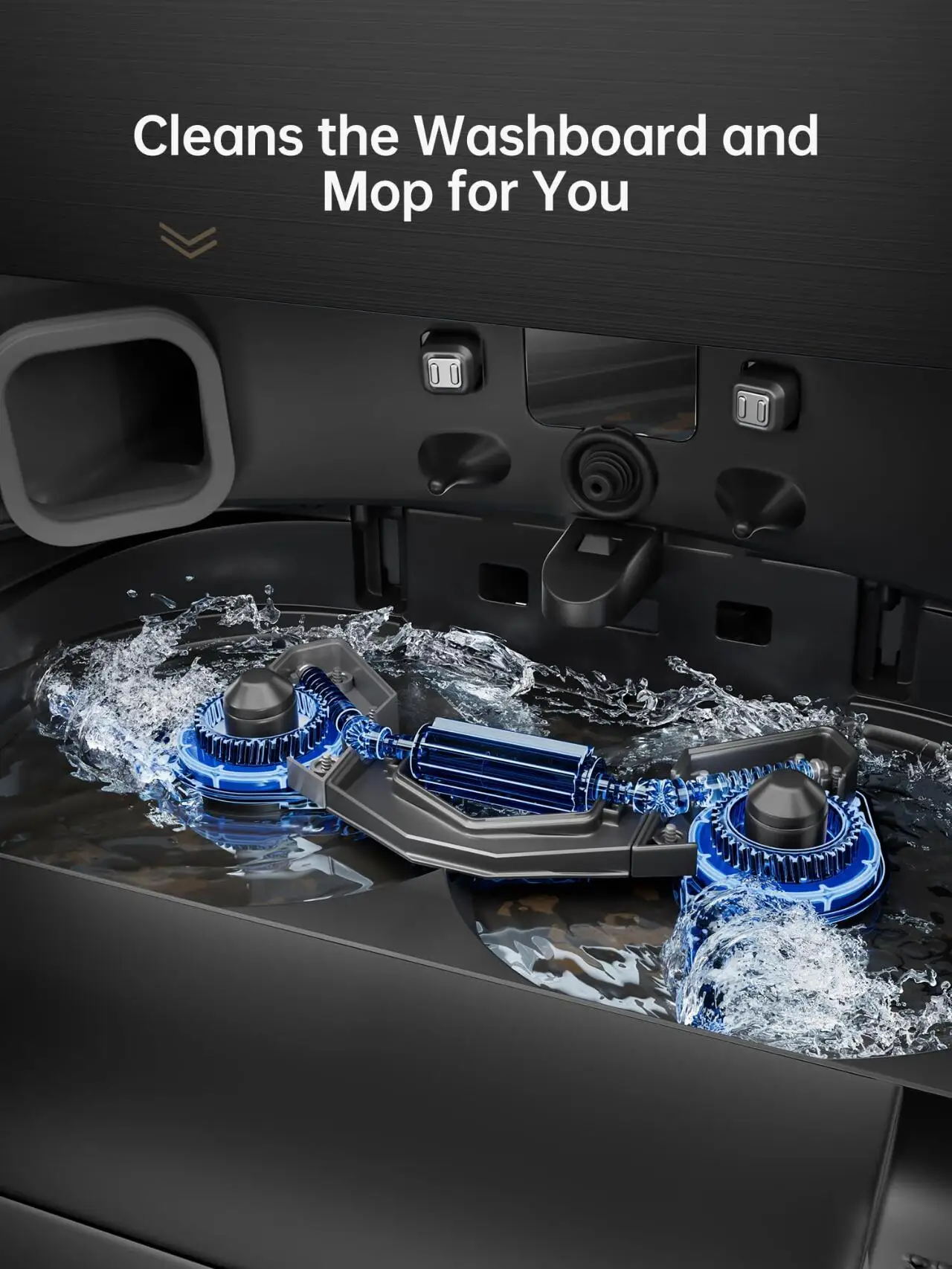 مجموعة مكنسة وممسحة روبوت ذاتية التنظيف للغاية 2025 × 30 - تنظيف جاف ورطب عالي الشفط مع كشف السجاد الذكي