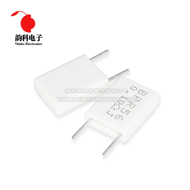 100pcs BPR56 5W 0.01 0.02 0.05 0.1 0.15 0.22 0.25 0.33 0.5 ohm Non-inductive Cement Resistor 0.1R 0.15R 0.22R 0.25R 0.33R 0.5R