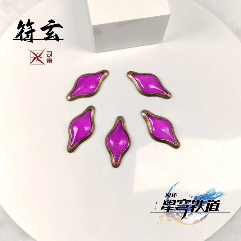 

Fu Xuan Honkai: Star Rail Cosplay Props Eye Forehead Headgear Accessories Props Halloween Christmas Party Comic Show