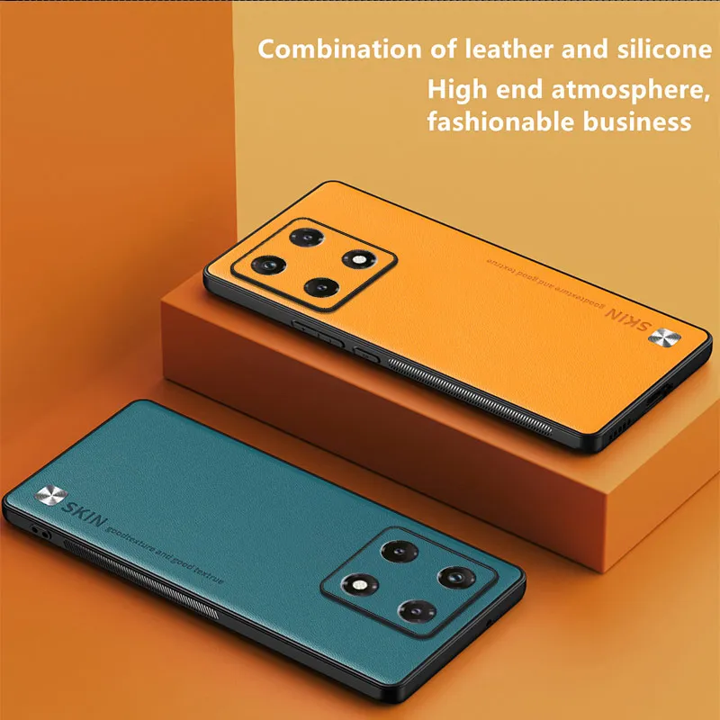 For Infinix Note30 Pro Luxury Leather Case Phone Cover For Infinix Note 30 Pro Silicone Camera Protect Shockproof Bumper