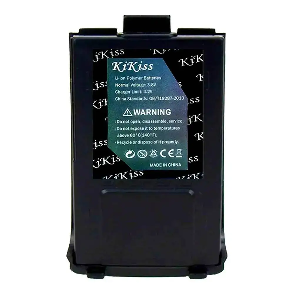 

Walkie - Talkie Battery High Compatibility For Baofeng UV5R UV5-RA UV-5RE Premium Replacement UV-5R BL-5 Short Ver. 2600Mah