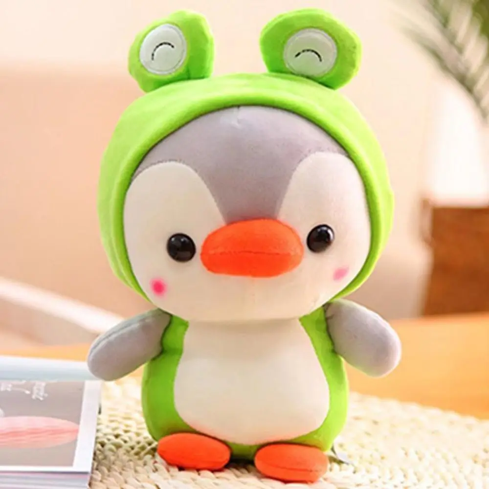 New Cute Penguin Doll Keychain Creative Gifts Plush Key Ring Hanging Decoration Cartoon School Bag Keychain