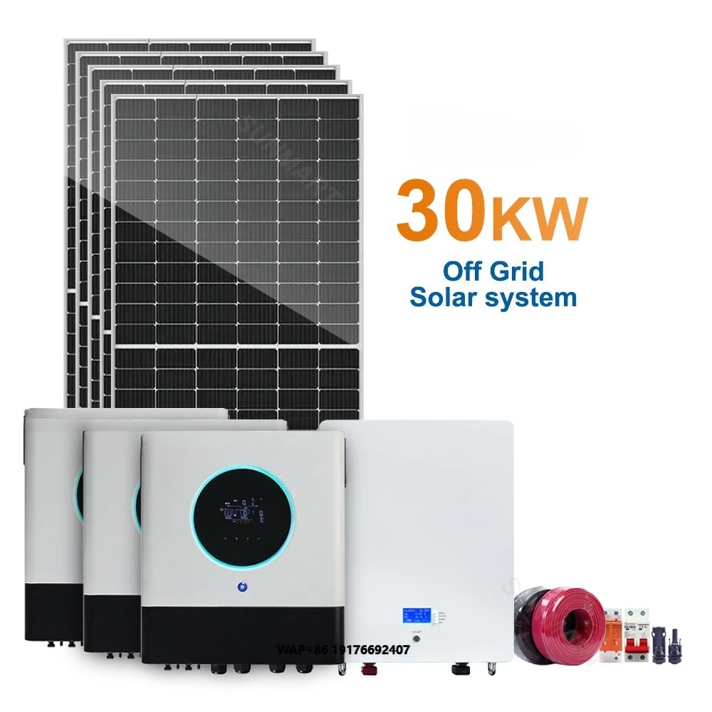 Sunmart complete solar three-phase 30kw solar panel system