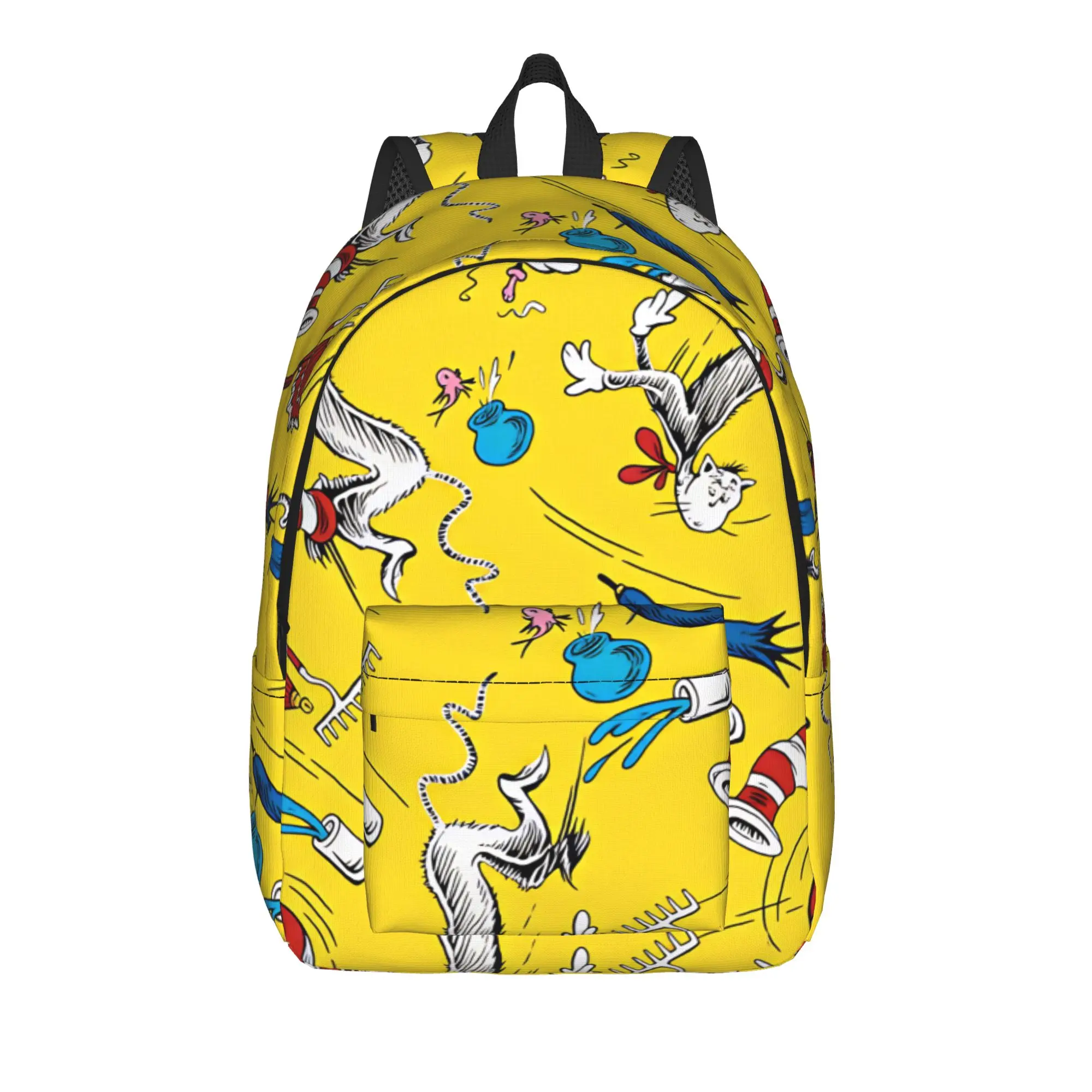Dr Seussed Characters Read Amazing  Backpack Youth  Durable Backpacks Polyester Kawaii High School Bags Workout Rucksack