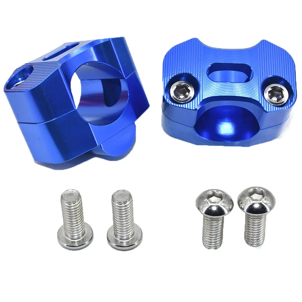 CNC Modified Motocross Adjustable Handlebar Adapter Clamp Motorcycle 22mm- 28mm Bar 1-1/8\