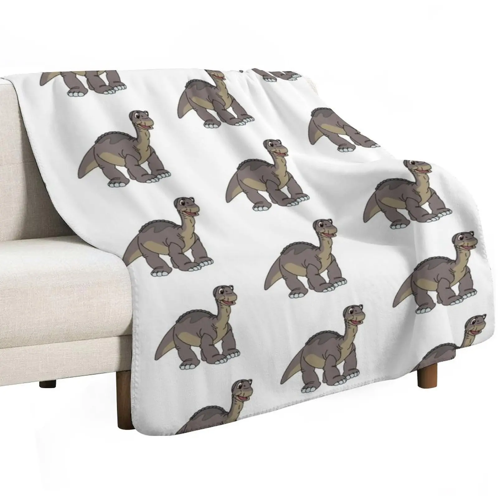 Littlefoot Throw Blanket Travel Size Cozy Blanket for Plane Train